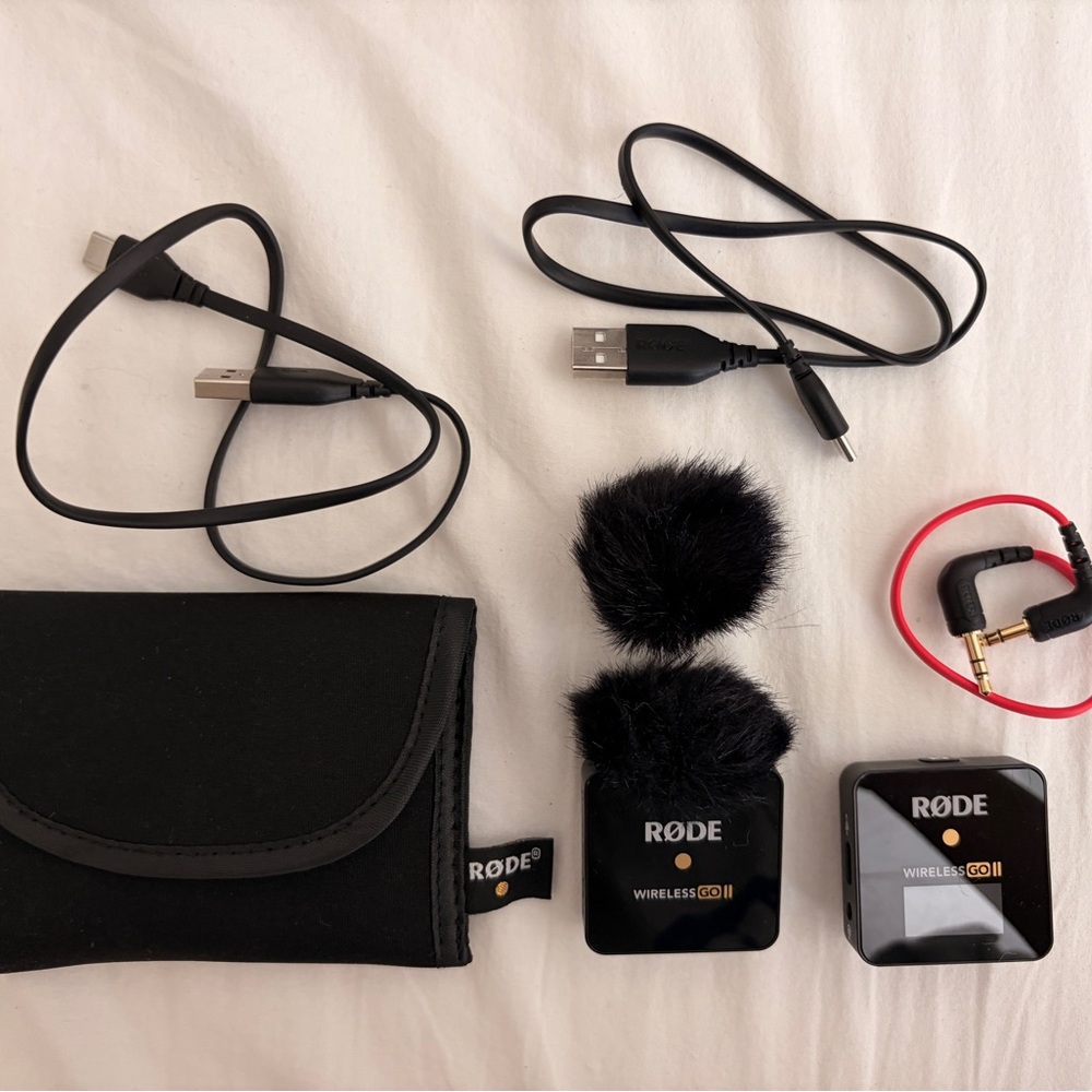 RØDE Wireless GO II Black Dual Microphone System